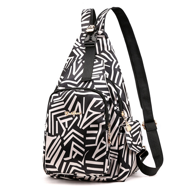 Лека, водоустойчива, многофункционална раница с щампа