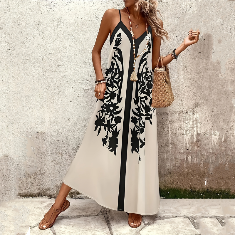 💃Дълги рокли с презрамки тип „спагети“ за жени