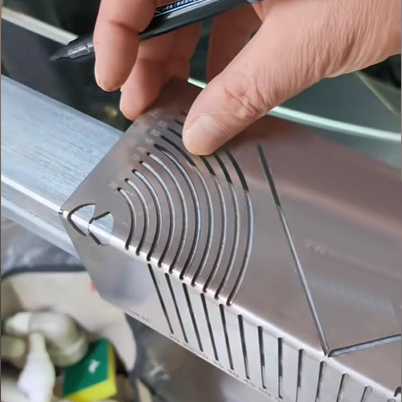 🔥Квадратна линийка за маркиране на ъгъл от 90° от неръждаема стомана