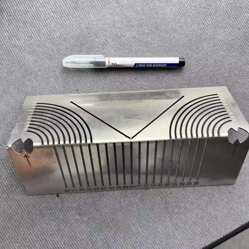 🔥Квадратна линийка за маркиране на ъгъл от 90° от неръждаема стомана