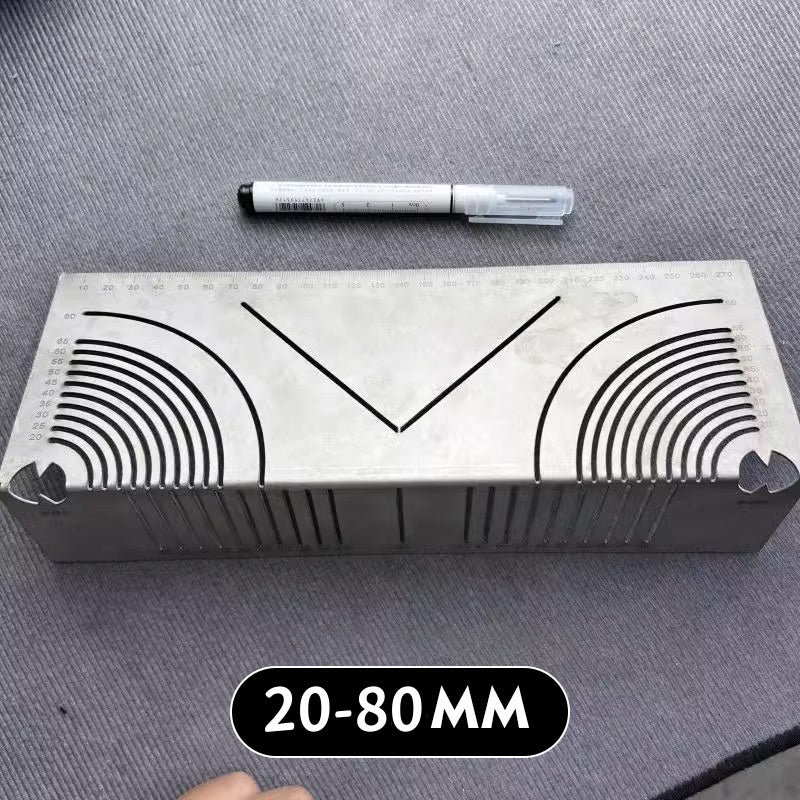 🔥Квадратна линийка за маркиране на ъгъл от 90° от неръждаема стомана