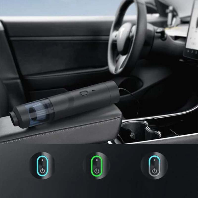 🥇Преносима прахосмукачка за кола с висока всмукателна мощност🌪️