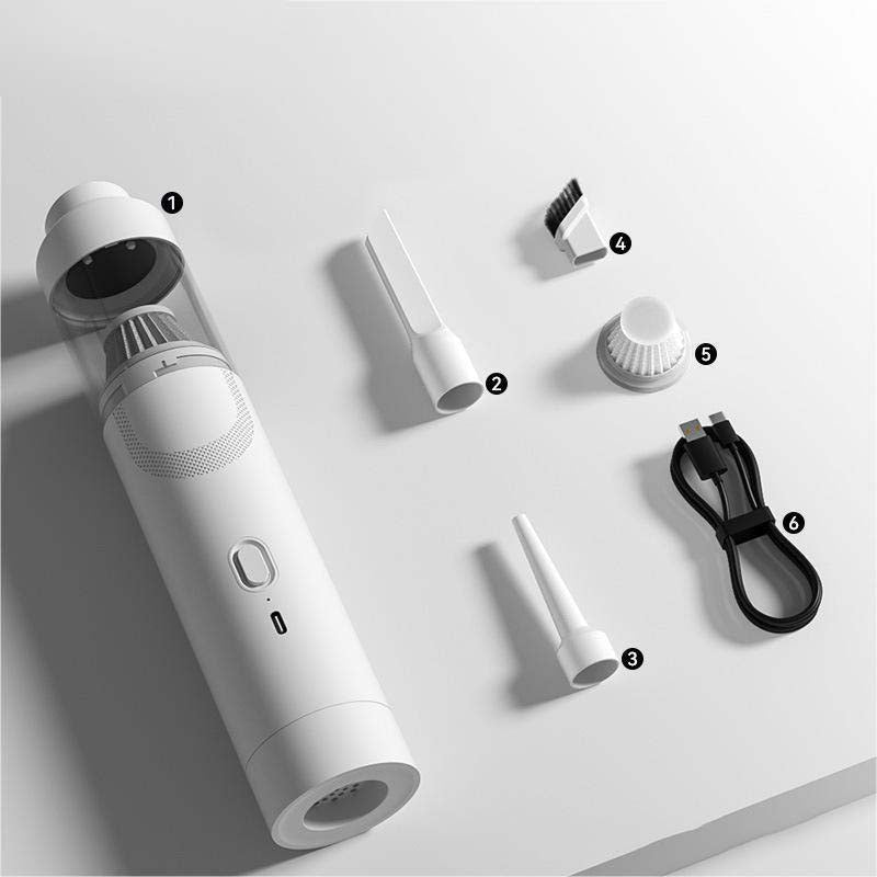 🥇Преносима прахосмукачка за кола с висока всмукателна мощност🌪️