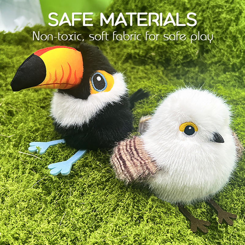 🎁🐱Интерактивна играчка за котки във формата на жива птица