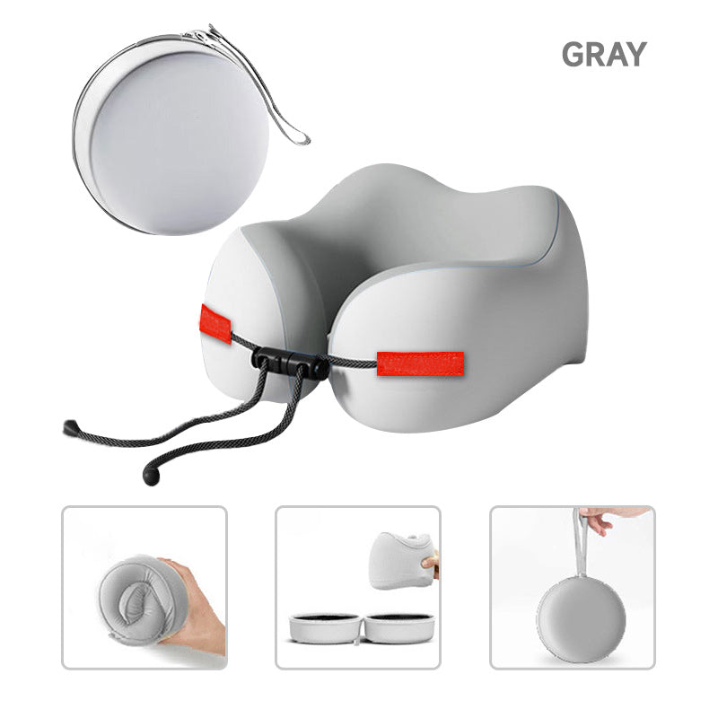 😴U-образна възглавница за врата от мемори пяна