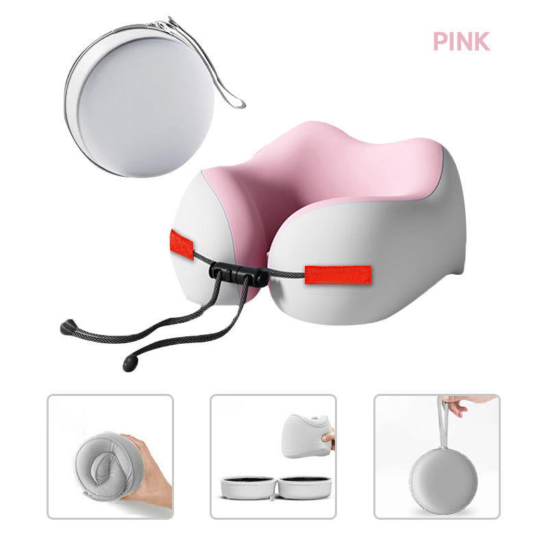 😴U-образна възглавница за врата от мемори пяна