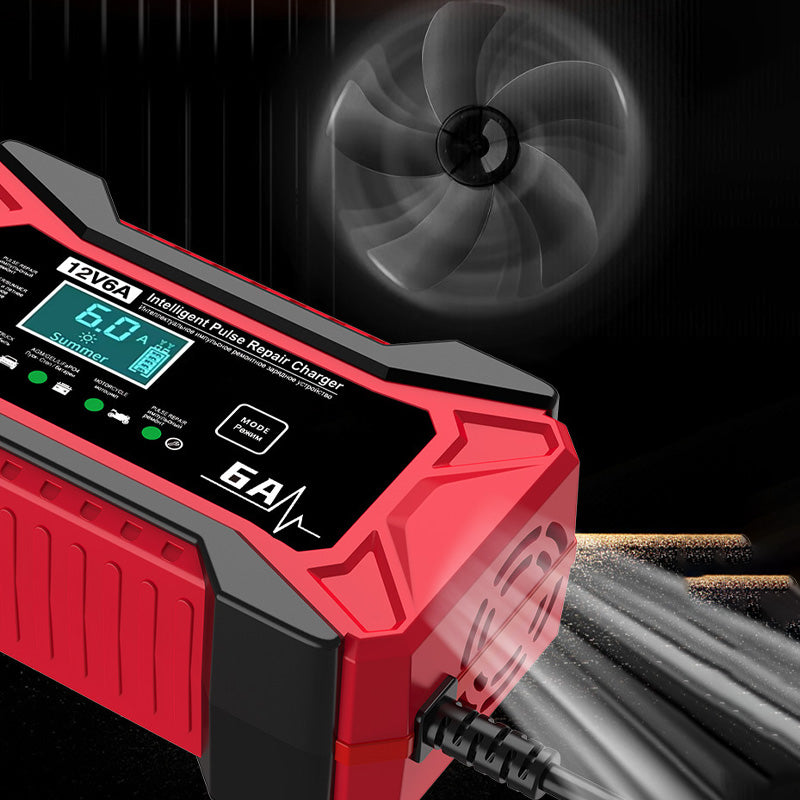 🔥 Умно зарядно устройство за кола и мотоциклет - 220V - EU щепсел 🚗⚡