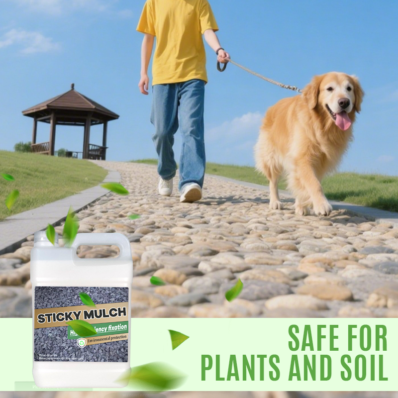 Бързосъхнещо, лепкаво лепило за ландшафтни дизайни