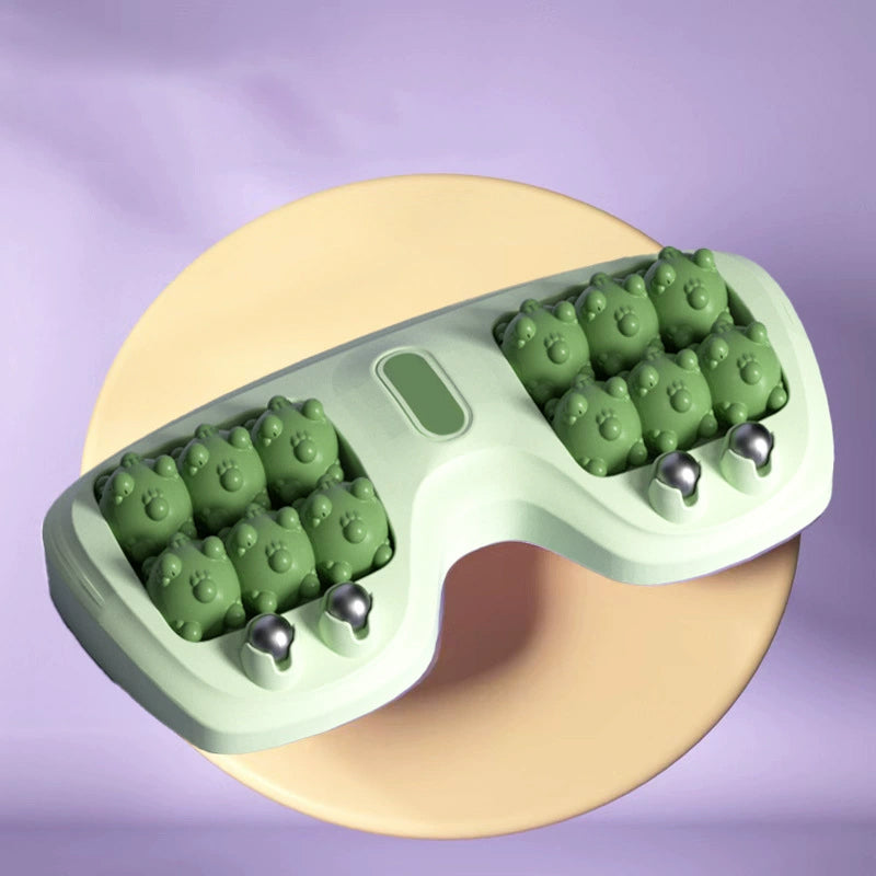 💜🦶 Преносим двоен масажор за крака - релаксация навсякъде и по всяко време