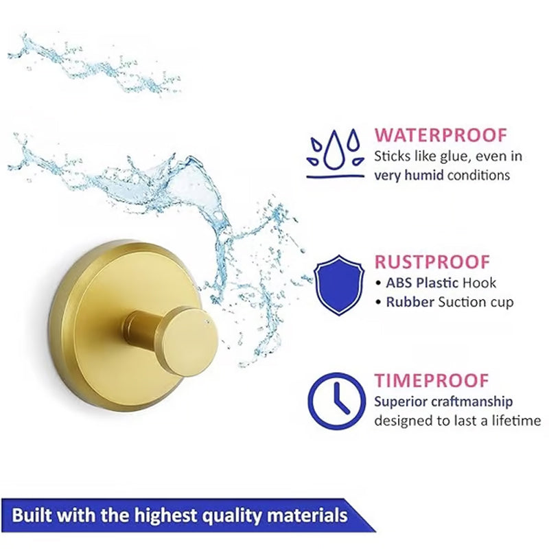 Кука за стена от неръждаема стомана с вендуза