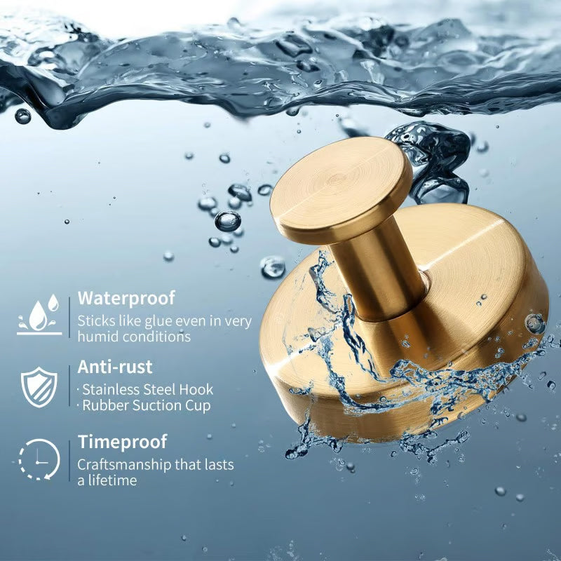 Кука за стена от неръждаема стомана с вендуза