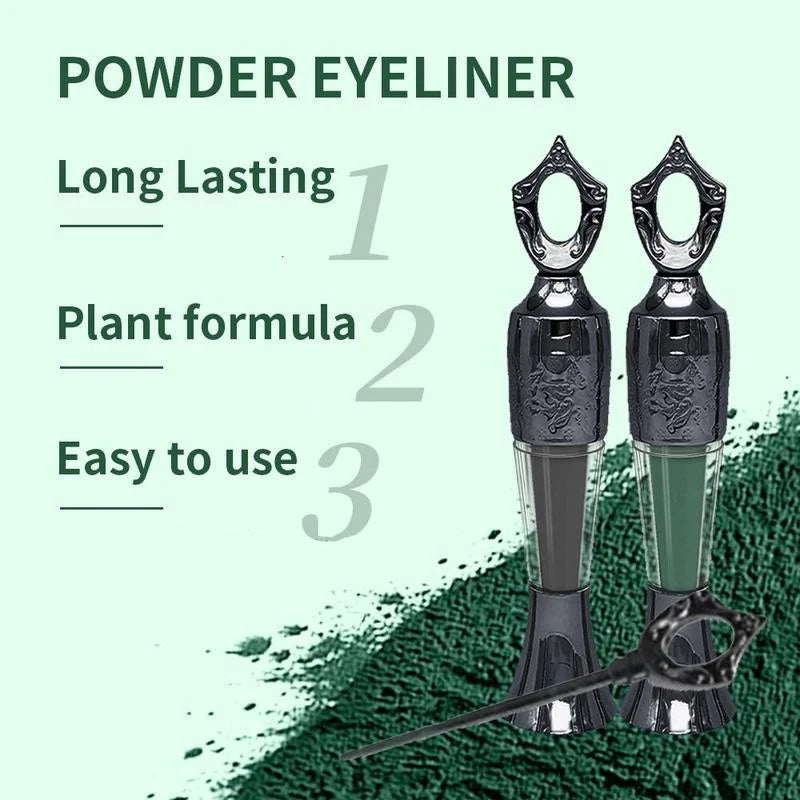 【✨Купете 1, вземете 1 безплатно] 💖 Дълготрайно водоустойчива пудра за очна линия