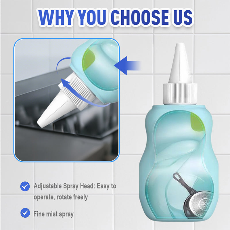 💦🧼Erőteljes edénytisztító gél✨ rendkívül hatékony a foltok és vízkő eltávolításában🌿