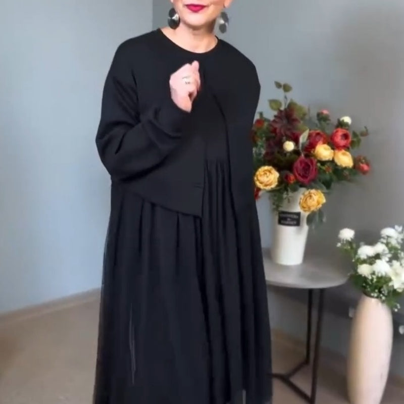 Рокля с дълъг ръкав за жени