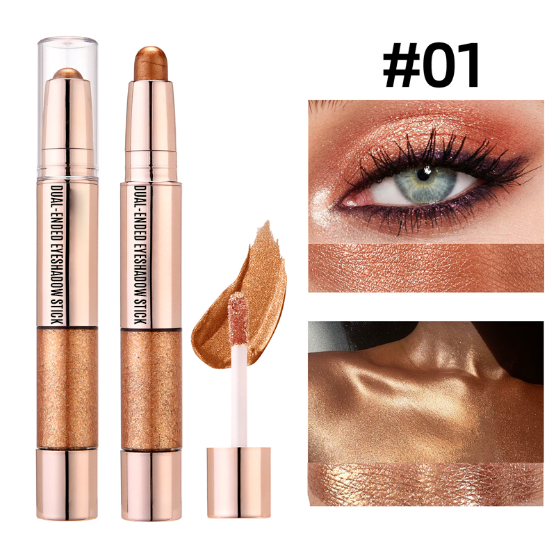 Кремообразен молив за очи с двоен ефект