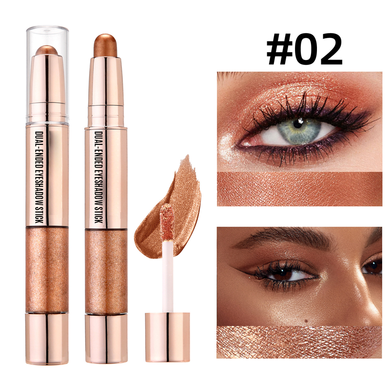 Кремообразен молив за очи с двоен ефект