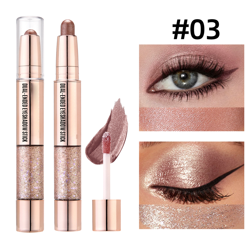 Кремообразен молив за очи с двоен ефект