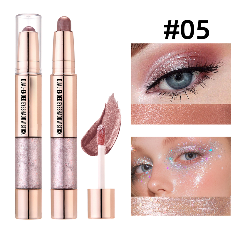 Кремообразен молив за очи с двоен ефект