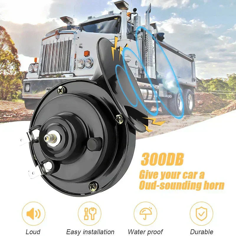 🔥 Влаков клаксон 300 dB, подходящ за превозни средства 🚗🔊