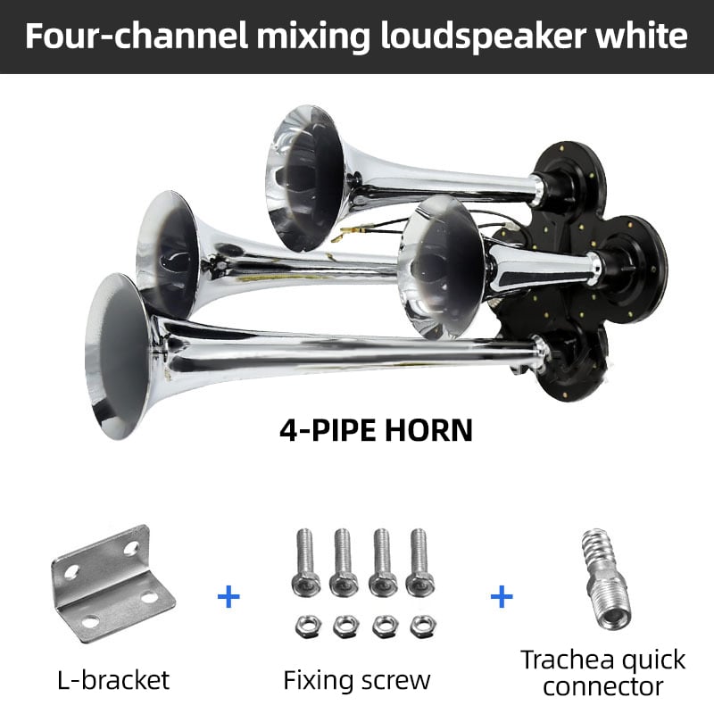 🔥 Влаков клаксон 300 dB, подходящ за превозни средства 🚗🔊