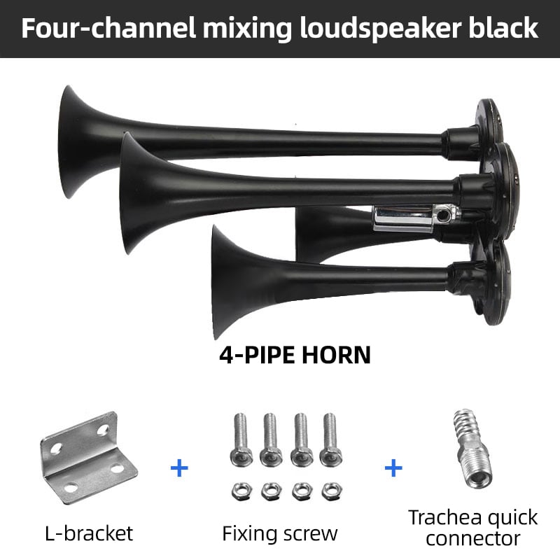 🔥 Влаков клаксон 300 dB, подходящ за превозни средства 🚗🔊