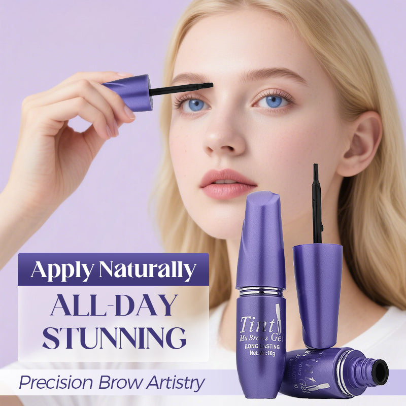 Водоустойчив, дълготраен гел за вежди на листчета