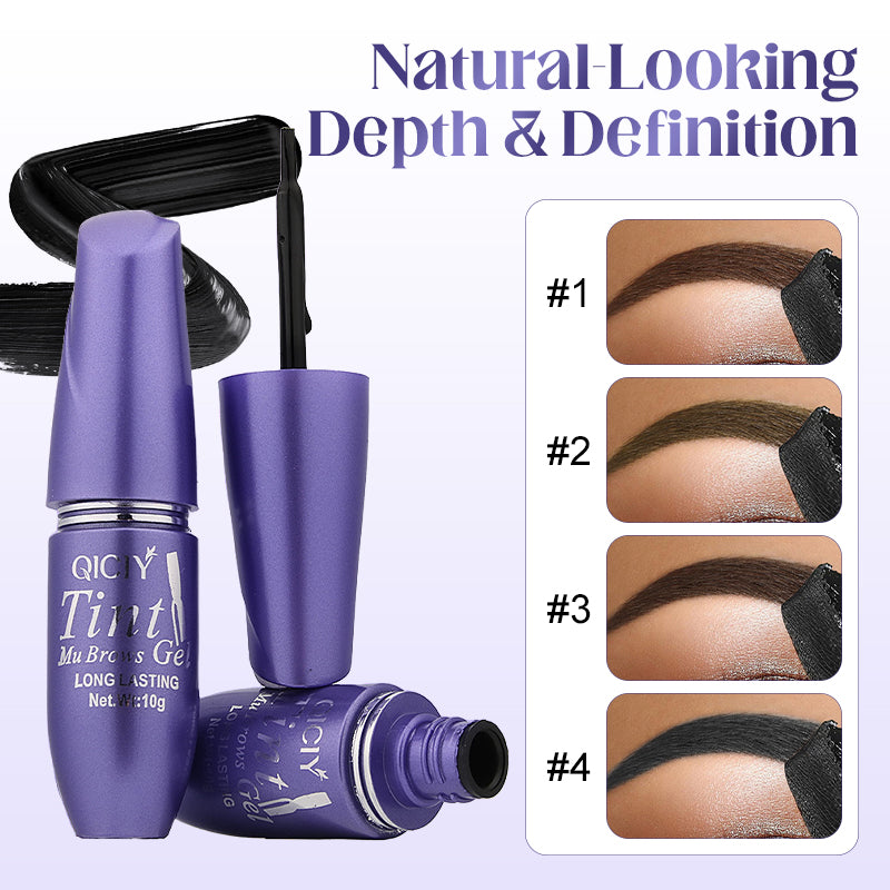 Водоустойчив, дълготраен гел за вежди на листчета