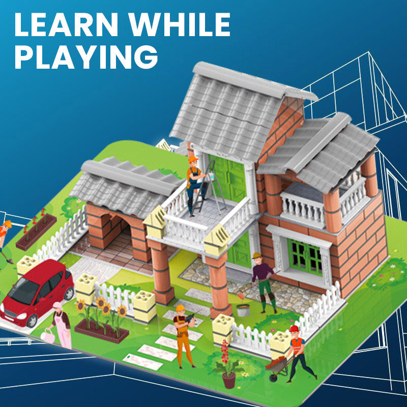 🏠Сглобяем комплект за мини строителни конструкции