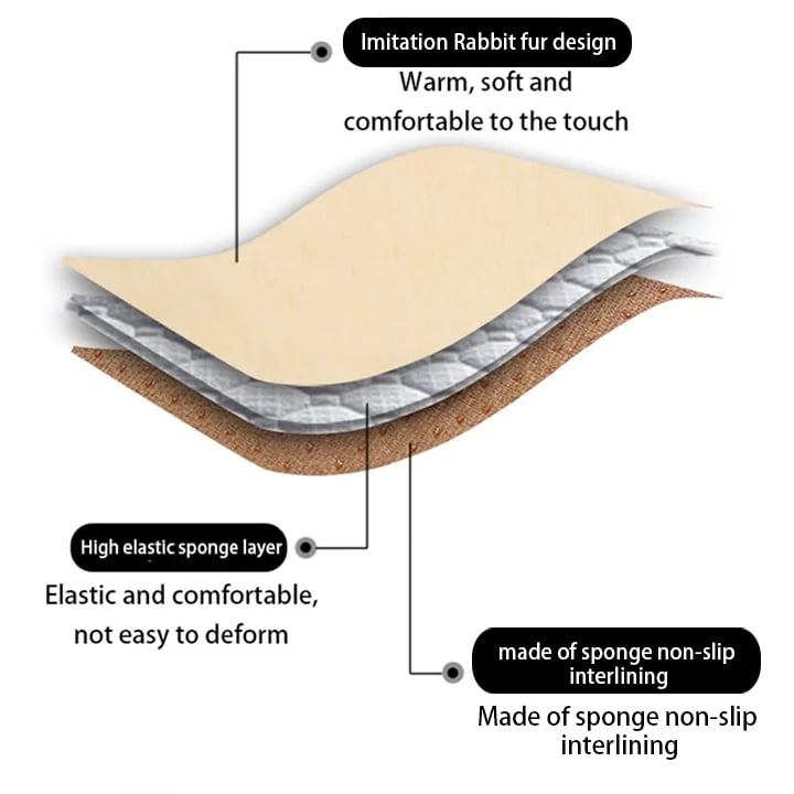 🔥🚗Плюшена възглавница за автомобилна седалка