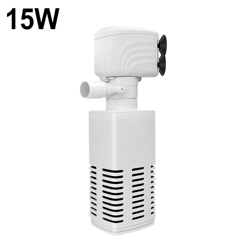 3-в-1 аквариумен филтър – филтриране, насищане с кислород и изпомпване на вода