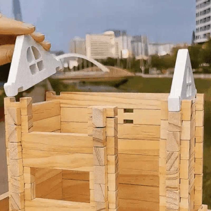 🔥 Магията на дървените конструктори: Изграждай и учи