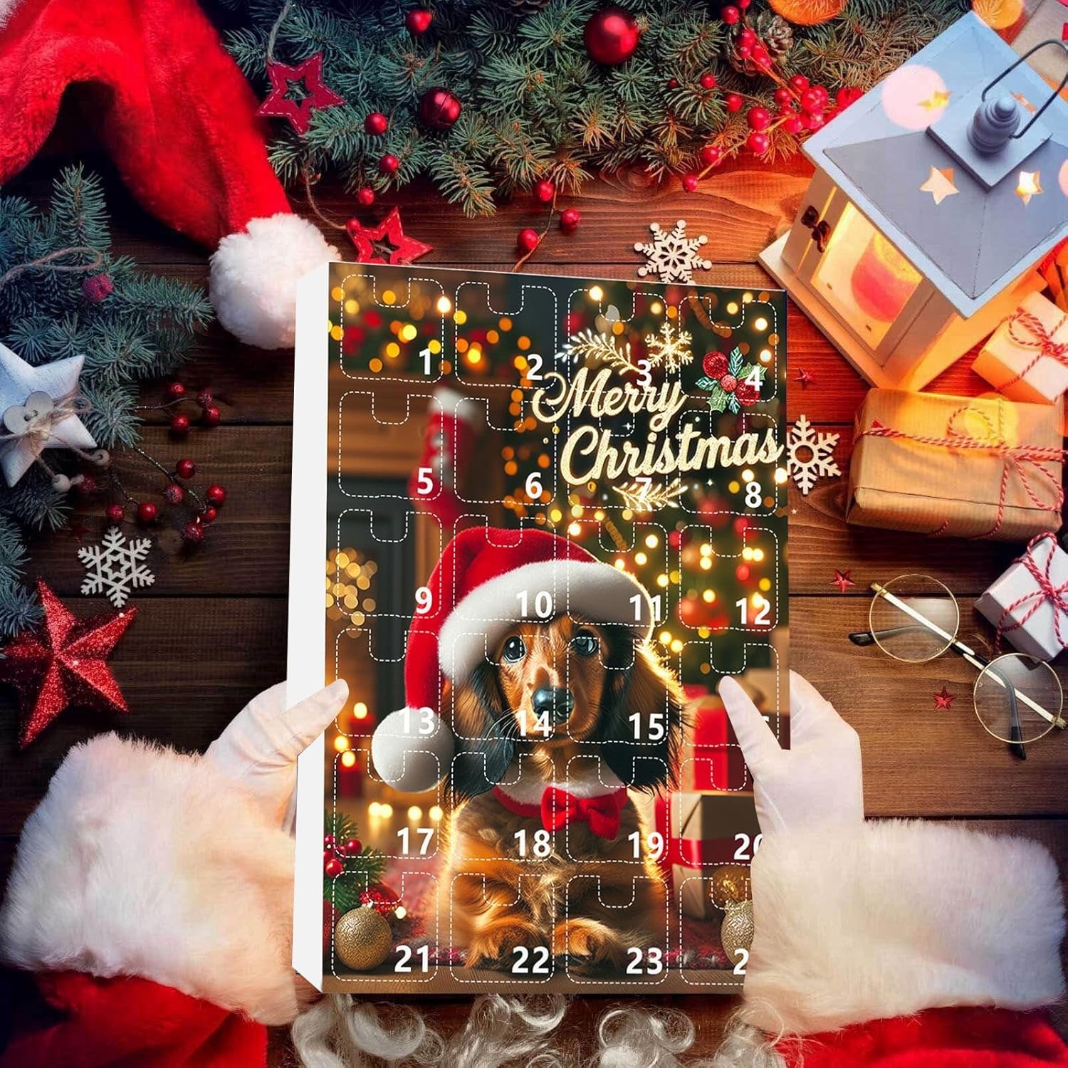 🎅Коледен адвентен календар за дакели за 2025 г.🎁