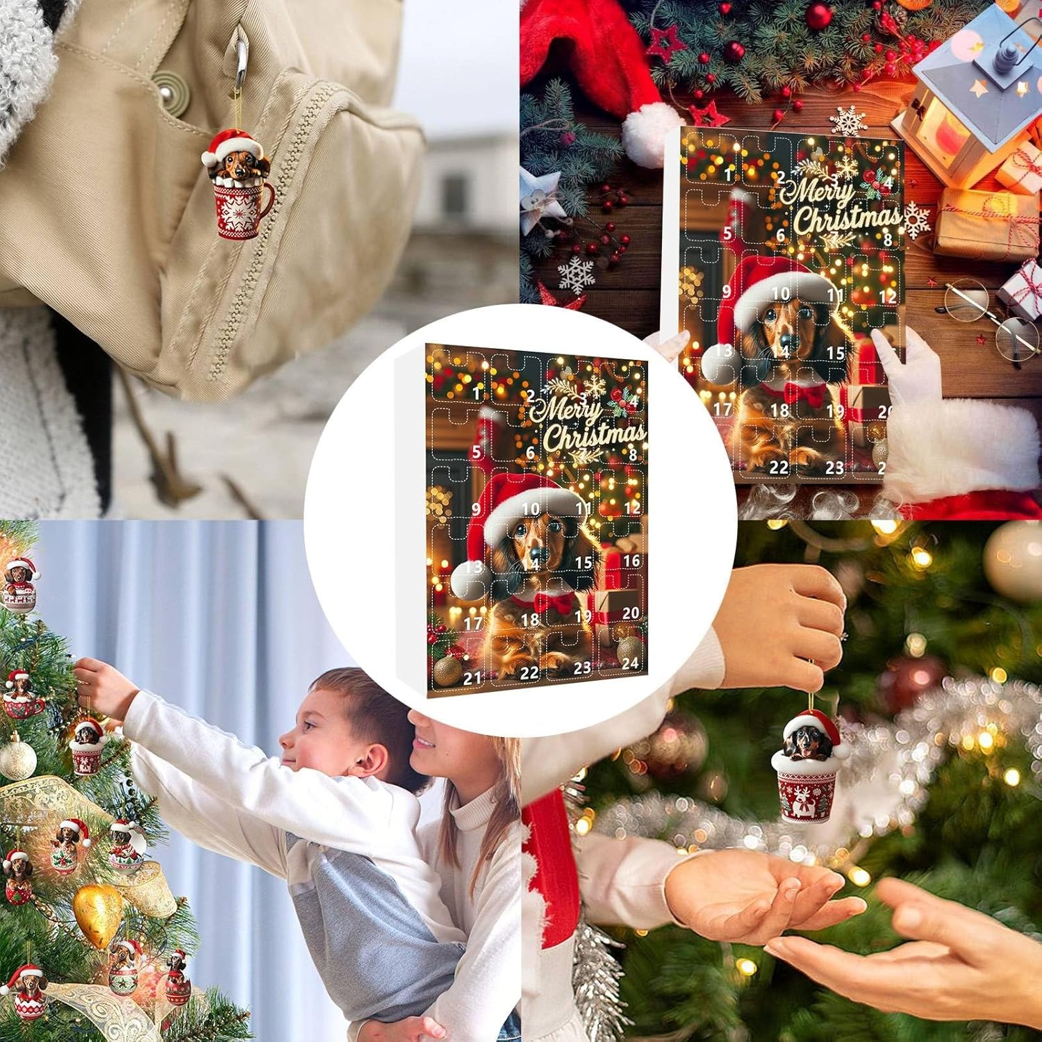 🎅Коледен адвентен календар за дакели за 2025 г.🎁