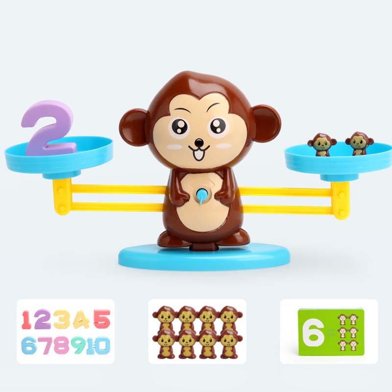 🐸Детски комплект играчки с анимационни животни и люспи