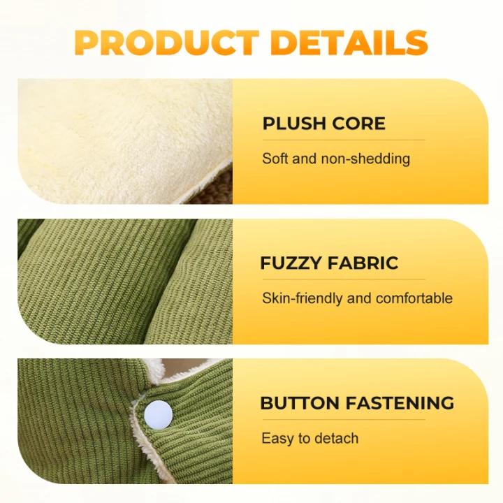 Удобно и уютно плюшено легло за домашни любимци🐱