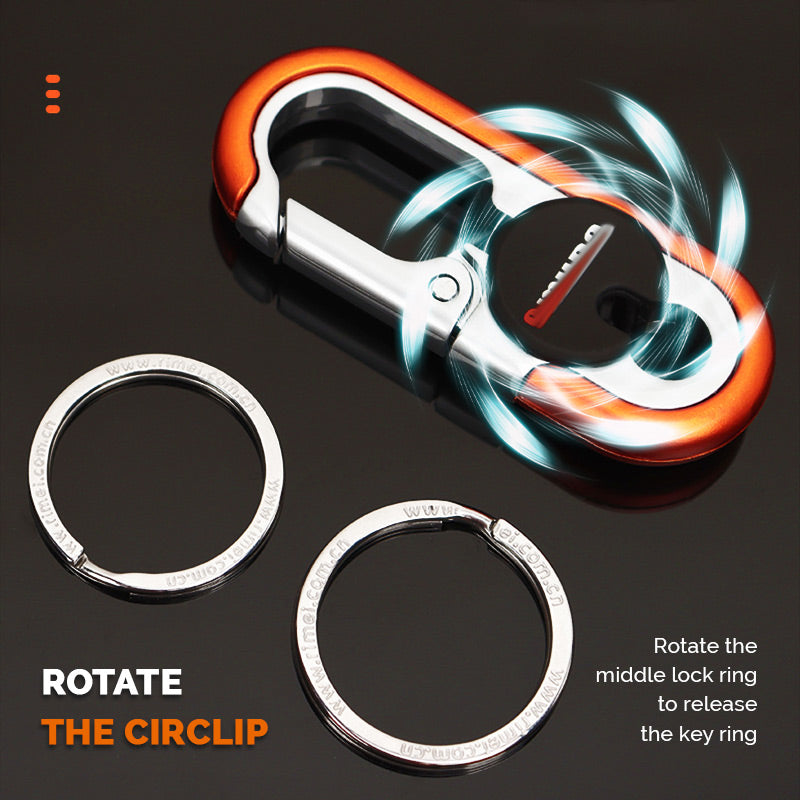 😎Метален ключодържател за кола