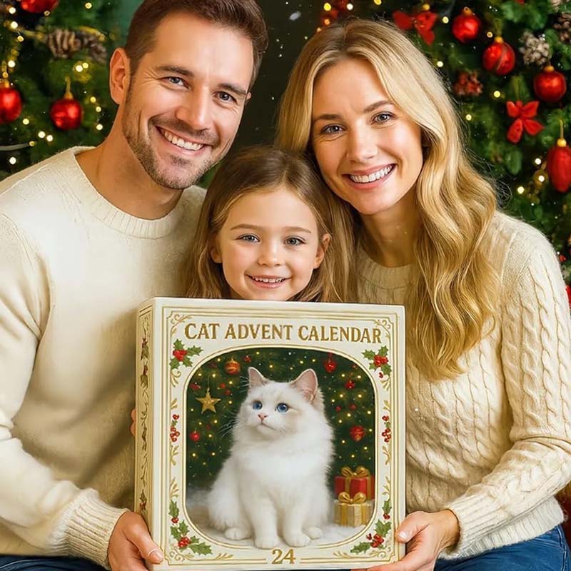【🎁Коледна оферта🎄】Адвент календар за любители на котки за 2025.
