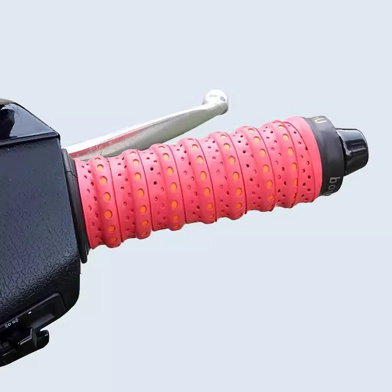 Мека силиконова лента против хлъзгане за кормило на мотоциклет