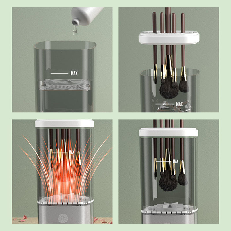 Automatikus kozmetikai ecsettisztító