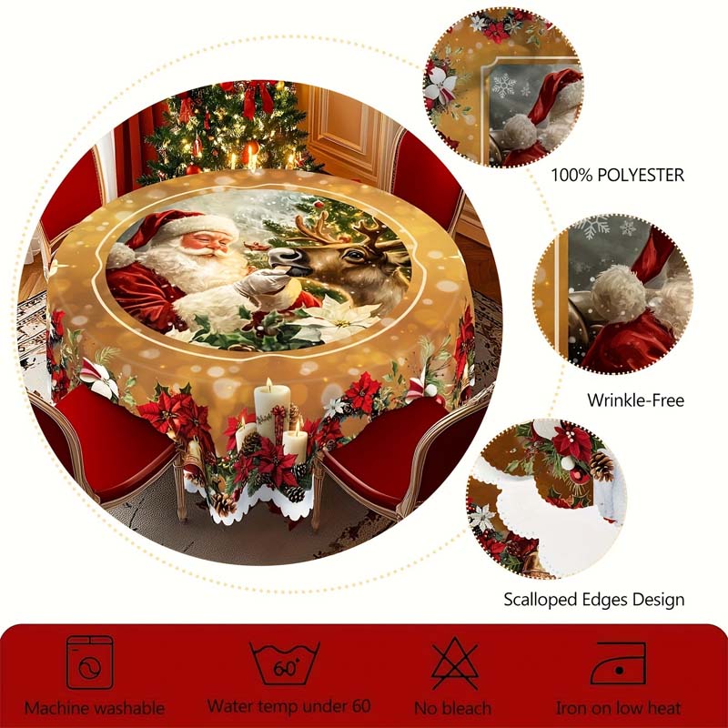 🎄🎅Dekoratív karácsonyi terítő