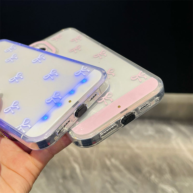 ✨Eladó📱Csillogó masnis mobiltelefon tok
