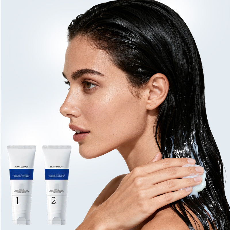 Комплект за изправяне на коса с протеинова корекция