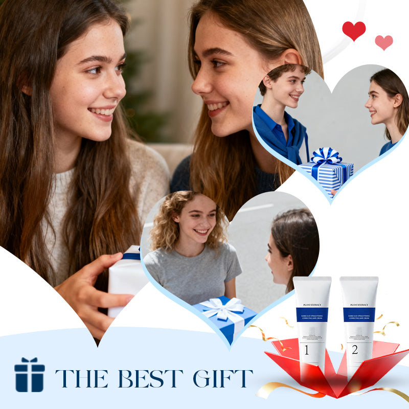 Комплект за изправяне на коса с протеинова корекция