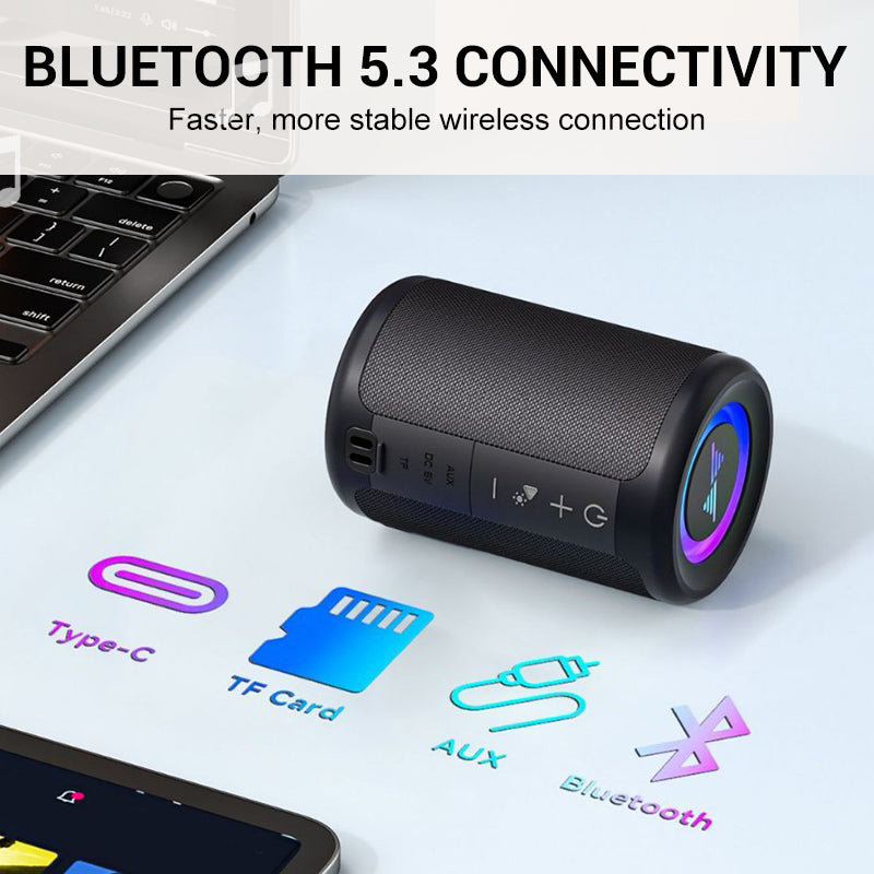 🎵 Преносим водоустойчив Bluetooth високоговорител