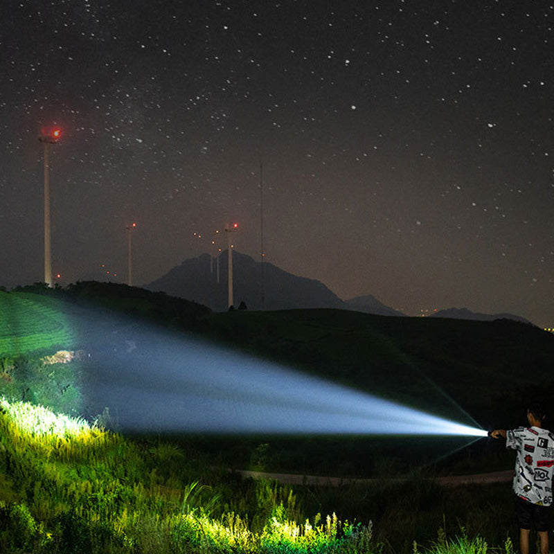 LED фенерче със силна светлина и прибиращо се тяло