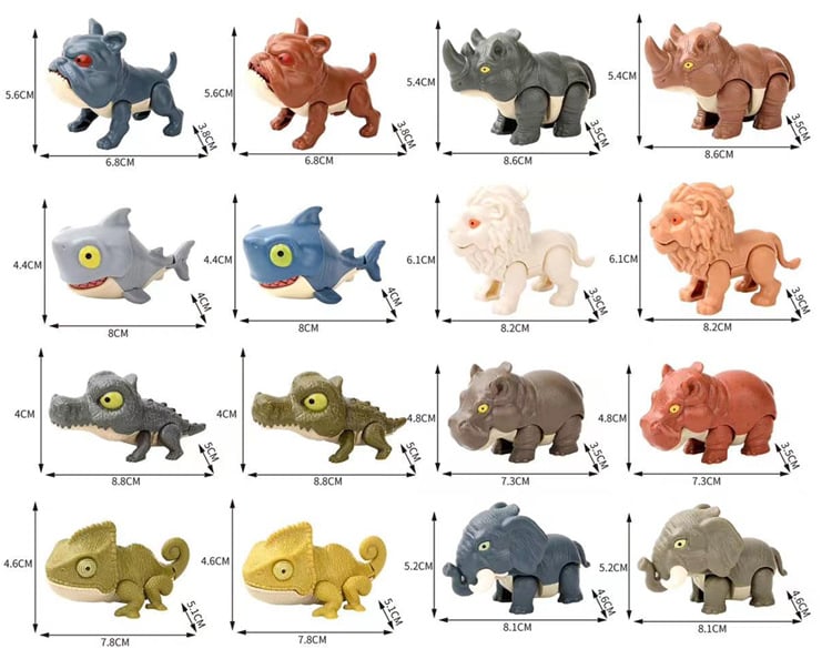 🦕Играчки за зъбките с динозаври