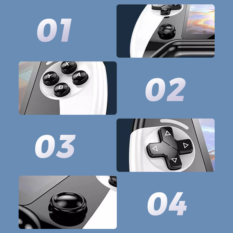 🌟 Ретро аркадна конзола с LCD дисплей | Възраждане на класиките от 80-те и 90-те 📺