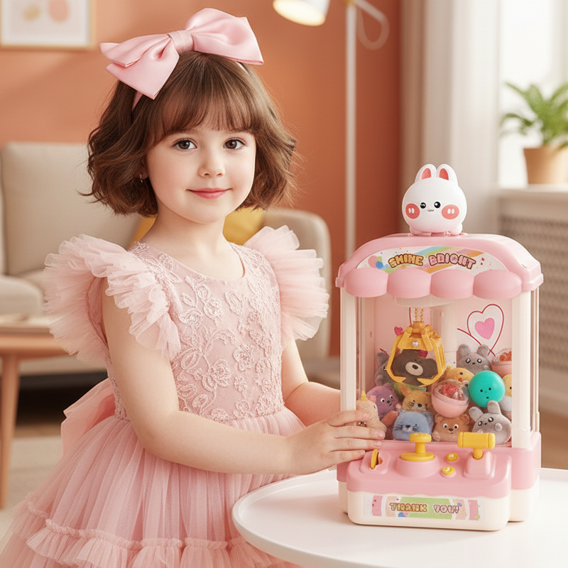 🎮 Детска сладкa животна клечка машина с кукли и капсули | Забавление за цялото семейство! 🐻✨