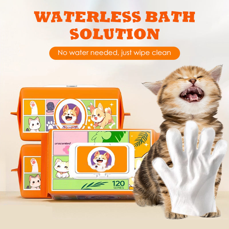 🐱Ръкавици за грижа за домашни любимци, не изискват изплакване🐶