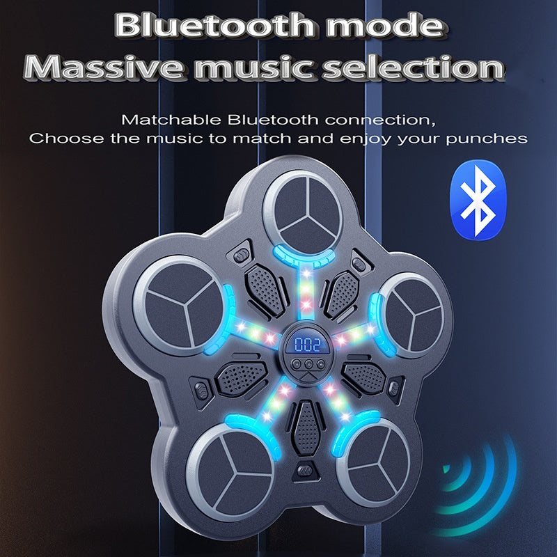 🥊🎶 Bluetooth zenélő boxedző gyerekeknek – Élvezd a szórakozást és az edzést otthon 🔥✨